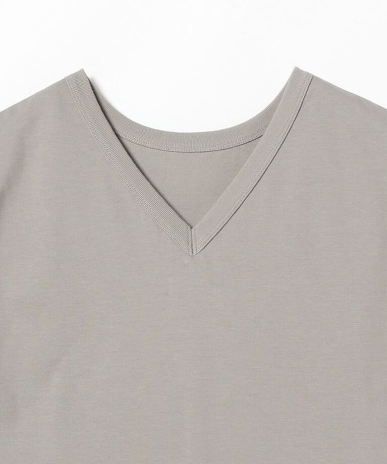 Demi-Luxe BEAMS 「【別注】SLOANE / コットン天竺 フレンチスリーブ ワンピース」|ワンピース|