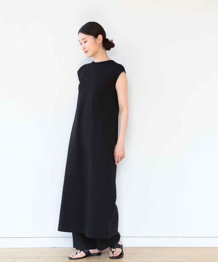 Demi-Luxe BEAMS 「【別注】SLOANE / コットン天竺 フレンチスリーブ ワンピース」|ワンピース|