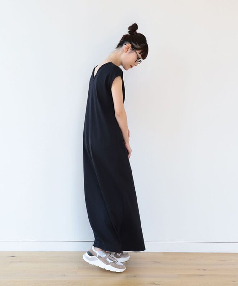 Demi-Luxe BEAMS 「【別注】SLOANE / コットン天竺 フレンチスリーブ ワンピース」|ワンピース|