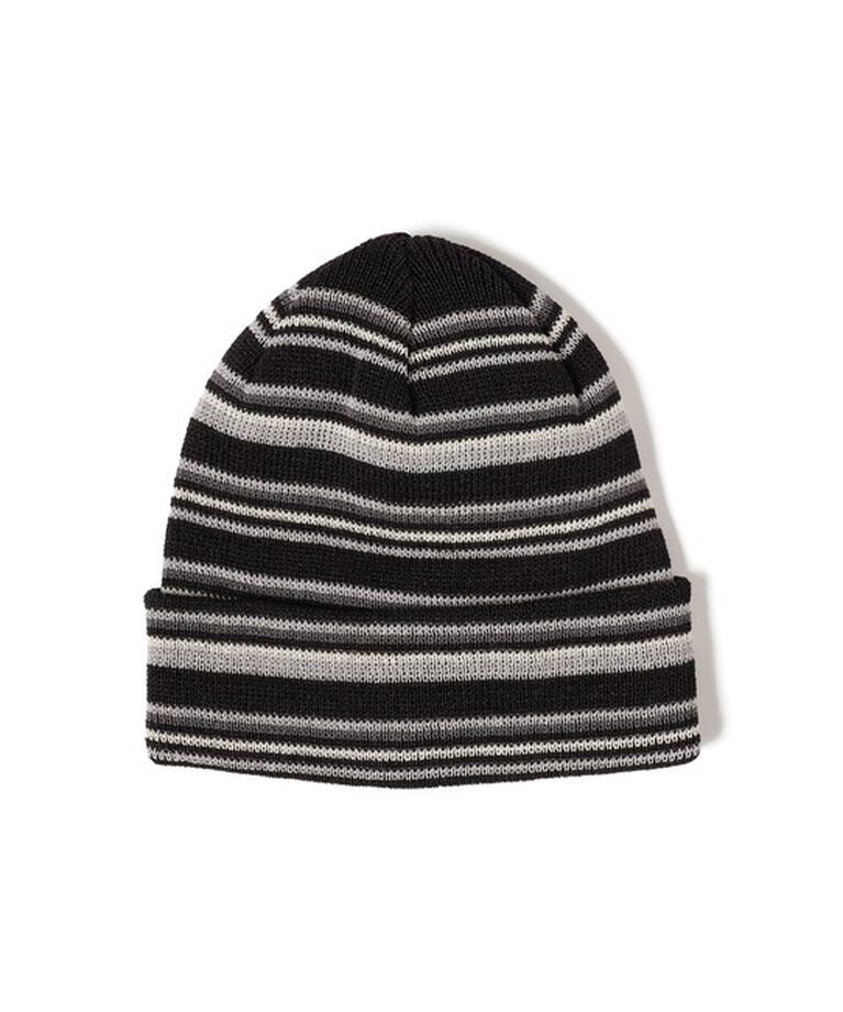 Ray BEAMS 「RACAL / Japanese Paper Multi Border Knit Cap」|その他|BLACK