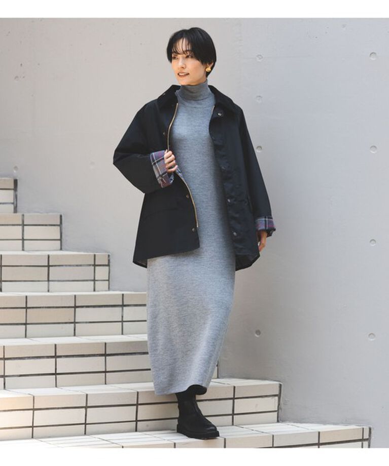Demi-Luxe BEAMS 「Barbour / 別注 ナイロンタッサー BEDALE ジャケット」|ブルゾン・スタジャン|