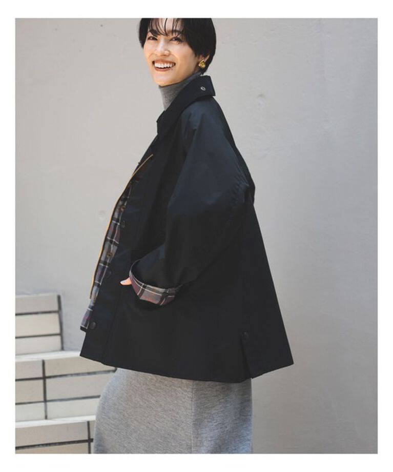 Demi-Luxe BEAMS 「Barbour / 別注 ナイロンタッサー BEDALE ジャケット」|ブルゾン・スタジャン|