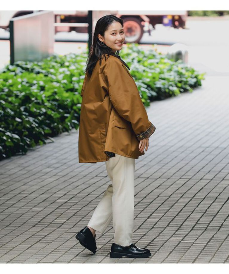 Demi-Luxe BEAMS 「Barbour / 別注 ナイロンタッサー BEDALE ジャケット」|ブルゾン・スタジャン|