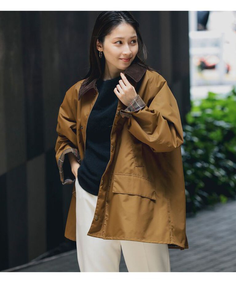 Demi-Luxe BEAMS 「Barbour / 別注 ナイロンタッサー BEDALE ジャケット」|ブルゾン・スタジャン|