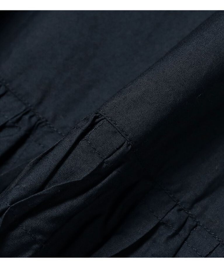 Demi-Luxe BEAMS 「【別注】ne Quittez pas / コットンポプリン ウエーブタック ブラウス」|シャツ・ブラウス|