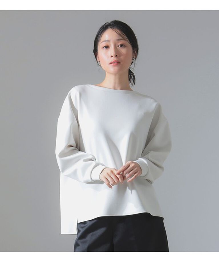 Demi-Luxe BEAMS 「ダンボール ロングスリーブ プルオーバー」|Tシャツ・カットソー|