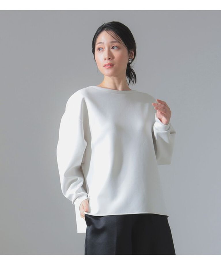 Demi-Luxe BEAMS 「ダンボール ロングスリーブ プルオーバー」|Tシャツ・カットソー|