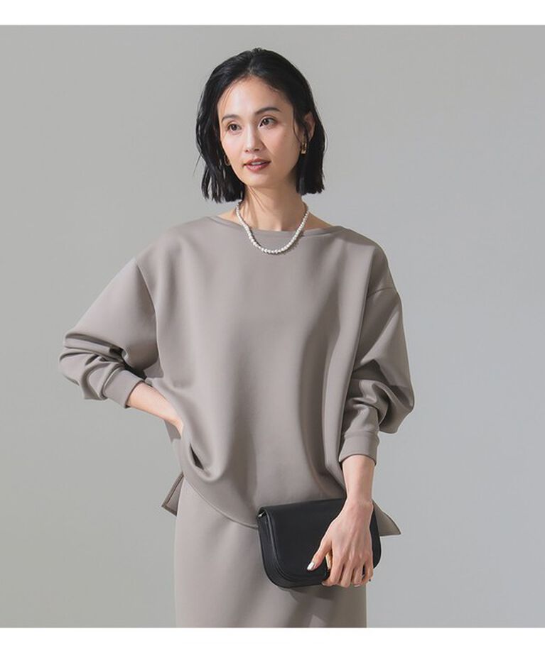 Demi-Luxe BEAMS 「ダンボール ロングスリーブ プルオーバー」|Tシャツ・カットソー|