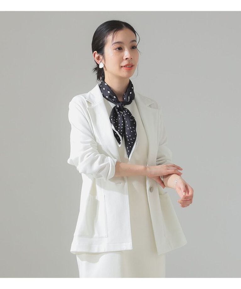 Demi-Luxe BEAMS 「テーラード カノコ ジャケット」|ダッフルコート|OFF_WHITE