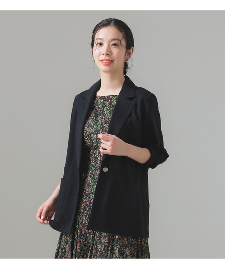 Demi-Luxe BEAMS 「テーラード カノコ ジャケット」|ダッフルコート|NAVY