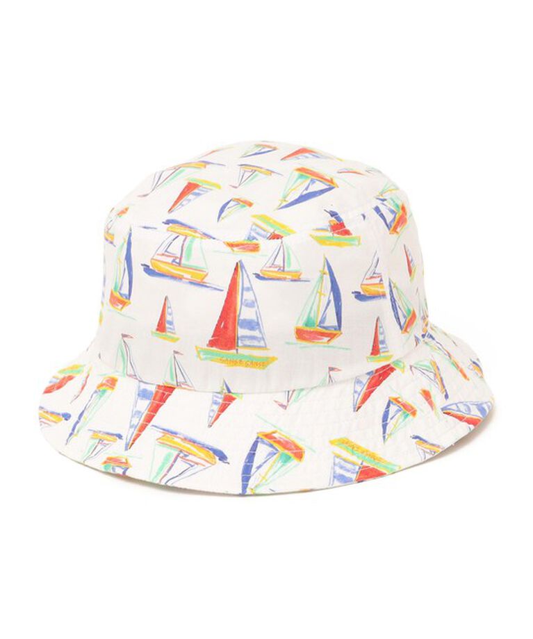 SHIPS any「【SHIPS any別注】 SANSE SANSE: ヨット プリント バケットハット◇」|ハット|
