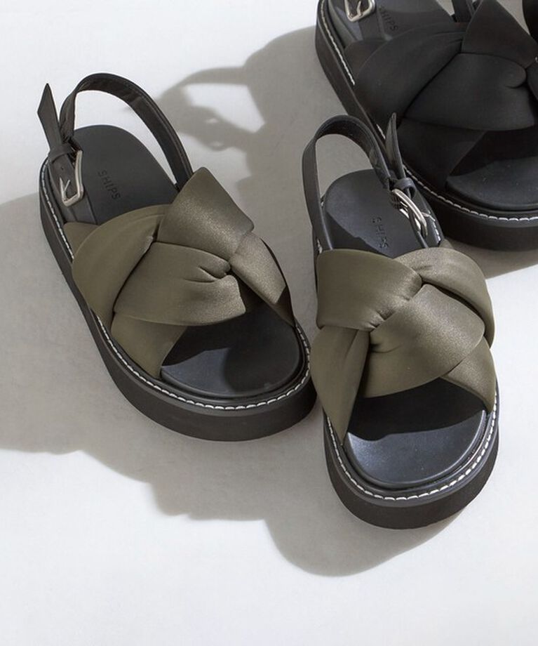 SHIPS for women「パデット サンダル◇」|サンダル|オリーブ