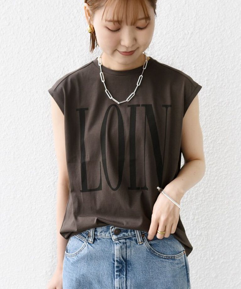 SHIPS for women「ローズペトール フレンチスリーブ プリント TEE」|Tシャツ・カットソー|