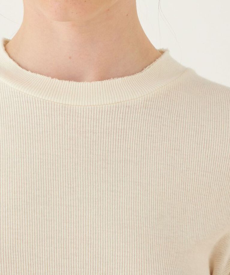 GALERIE VIE「コットンカシミヤジャージー クルーネックプルオーバー」|Tシャツ・カットソー|