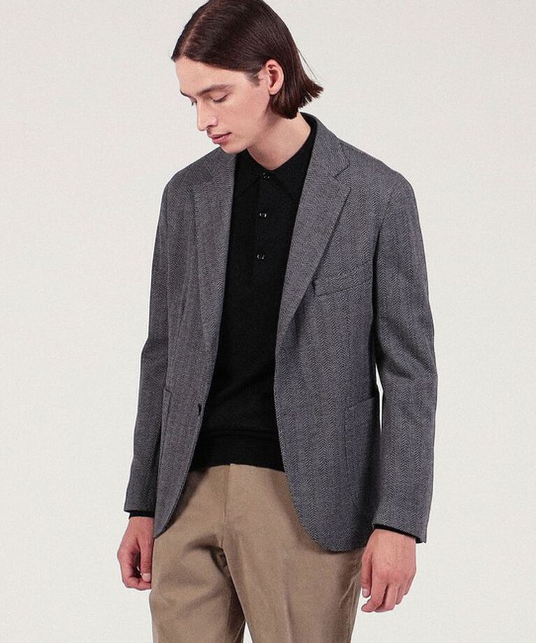 TOMORROWLAND BUYING WEAR「【別注】BARBA Dynamic ウールコットン シングルブレステッド2Bジャケット」|テーラードジャケット|
