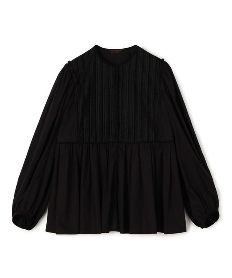 TOMORROWLAND collection「ブラックコンビネーション ペプラムブラウス」|シャツ・ブラウス|19 ブラック