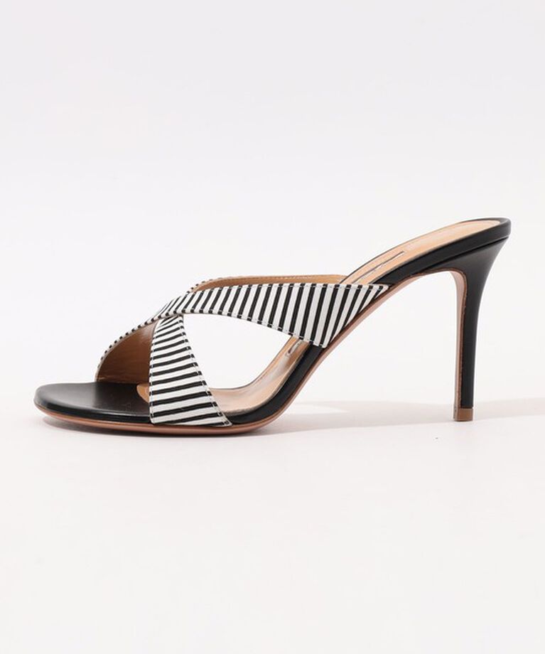 TOMORROWLAND GOODS「PELLICO STRIPE ヒールサンダル」|サンダル|