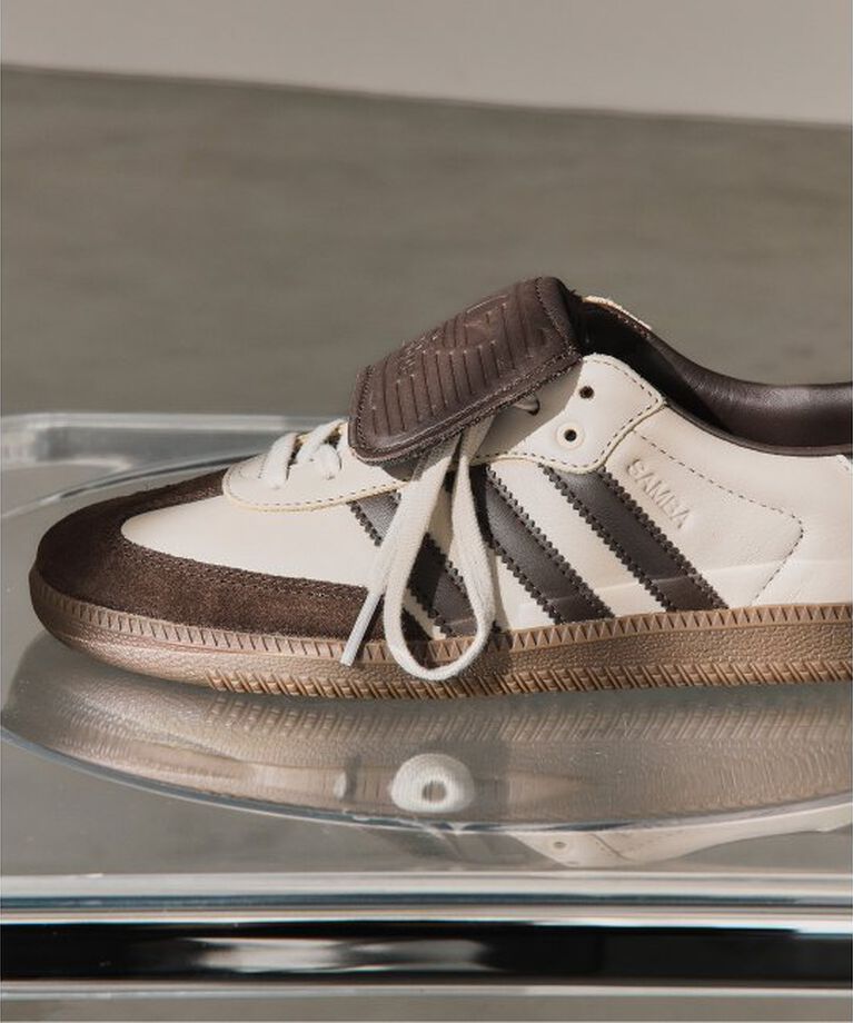 IENA「adidas Originals for EDIFICE/IENA 別注 SAMBA LT Exclusiveモデル」|スニーカー|ベージュ