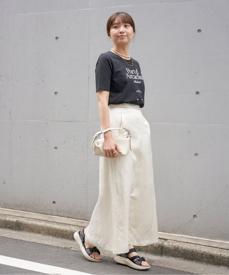IENA「ロゴTシャツ」|Tシャツ・カットソー|