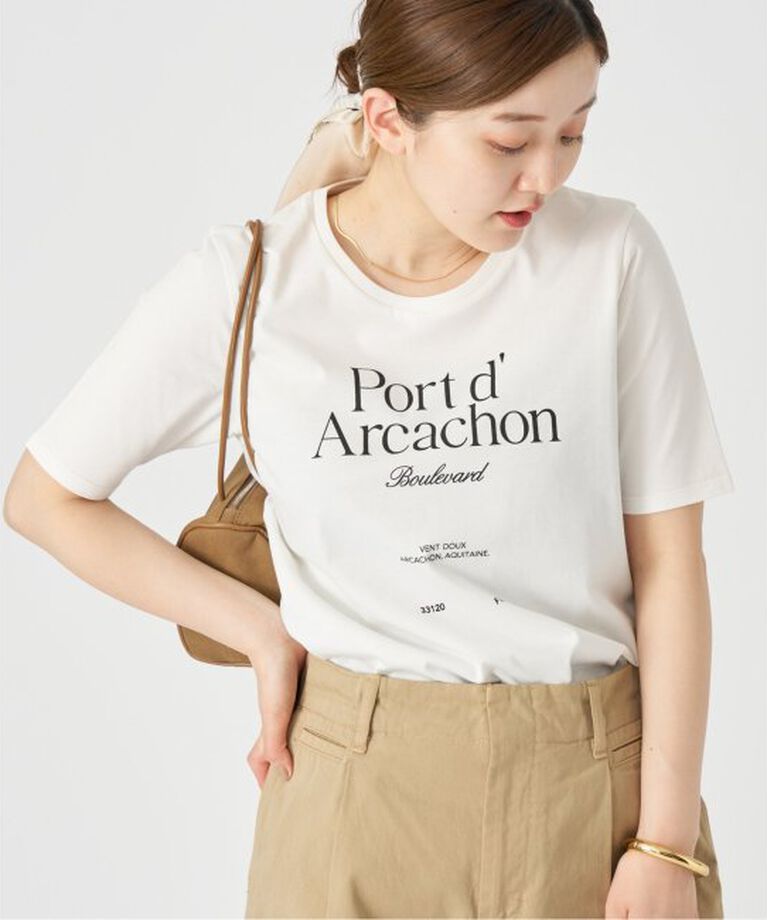 IENA「ロゴTシャツ」|Tシャツ・カットソー|