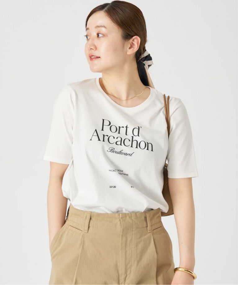 IENA「ロゴTシャツ」|Tシャツ・カットソー|