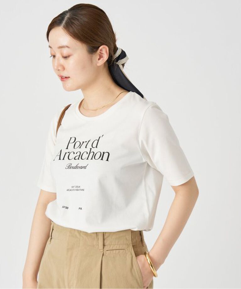 IENA「ロゴTシャツ」|Tシャツ・カットソー|