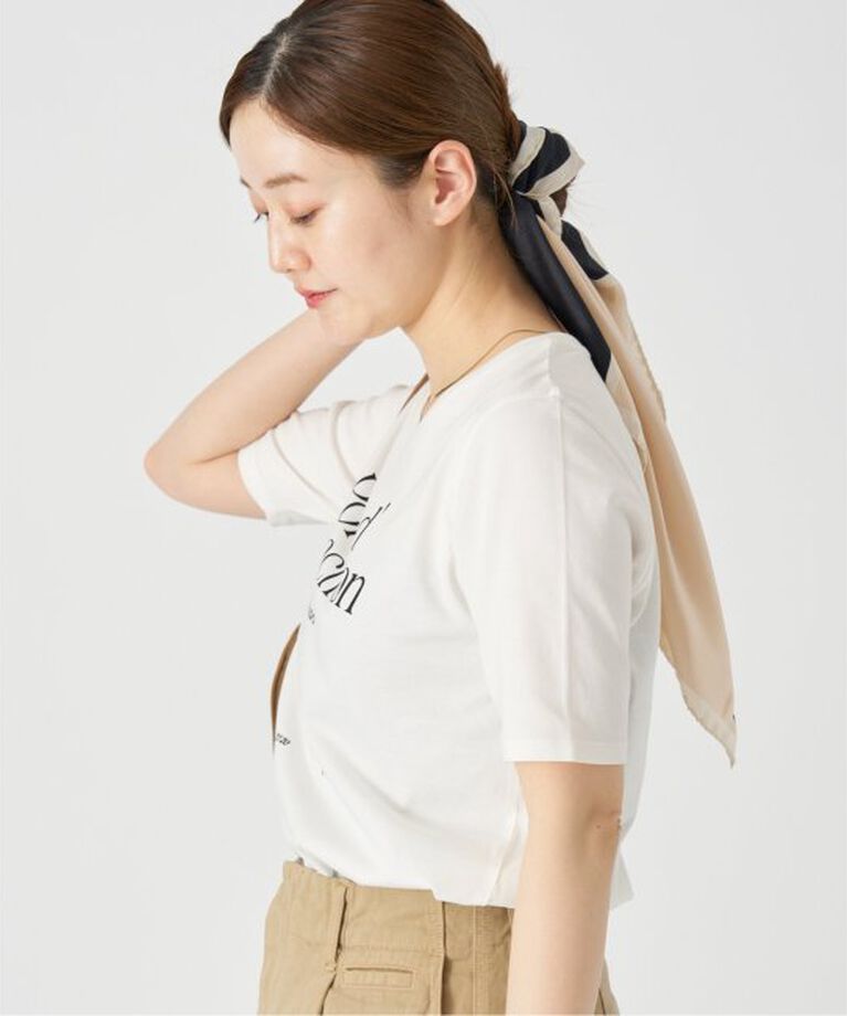 IENA「ロゴTシャツ」|Tシャツ・カットソー|