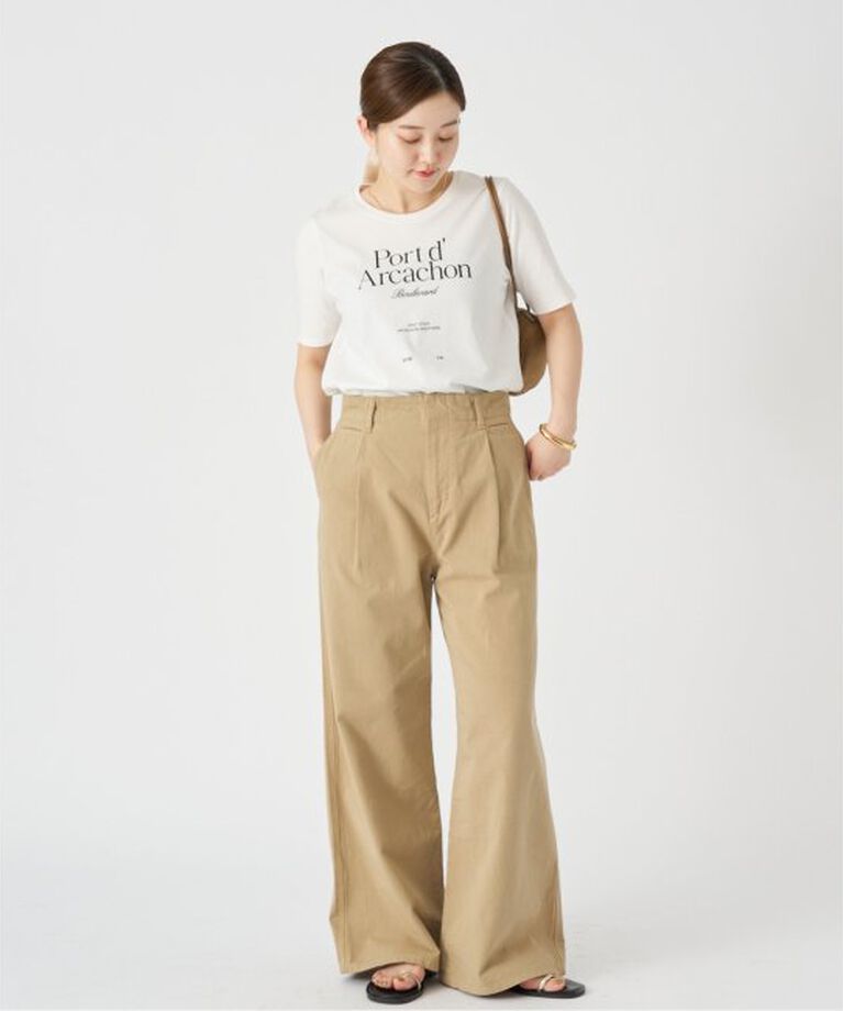 IENA「ロゴTシャツ」|Tシャツ・カットソー|