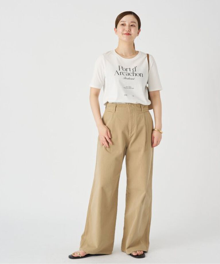 IENA「ロゴTシャツ」|Tシャツ・カットソー|