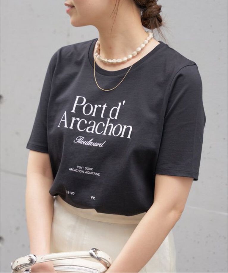 IENA「ロゴTシャツ」|Tシャツ・カットソー|
