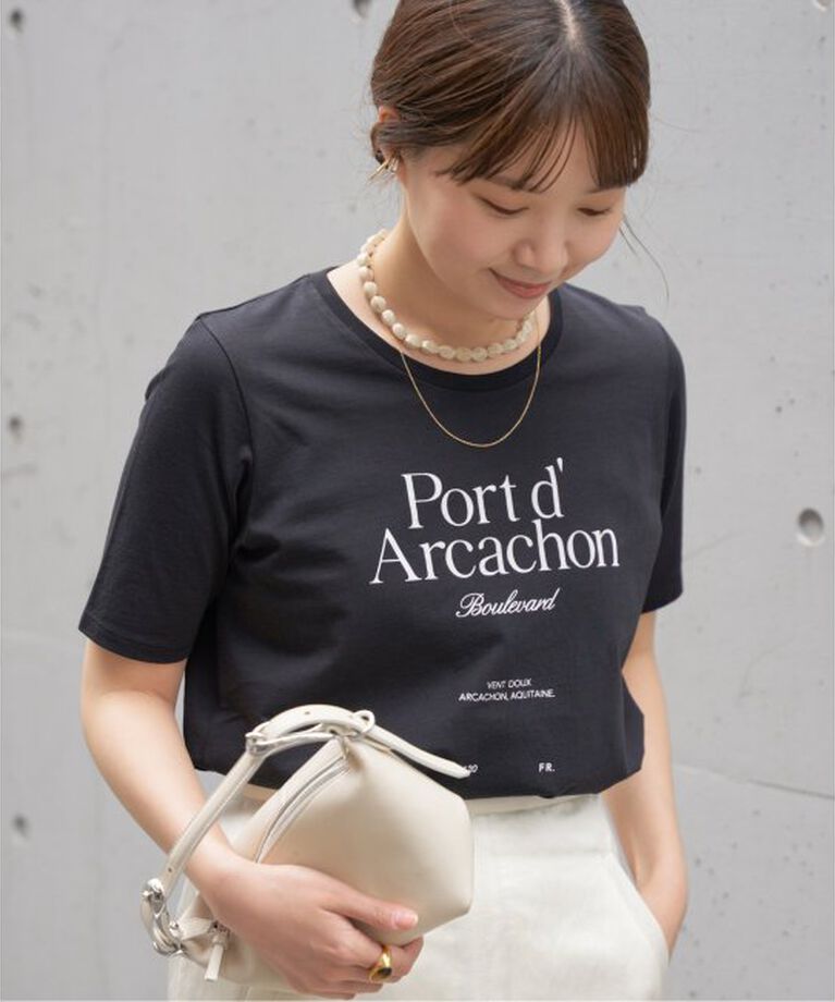 IENA「ロゴTシャツ」|Tシャツ・カットソー|