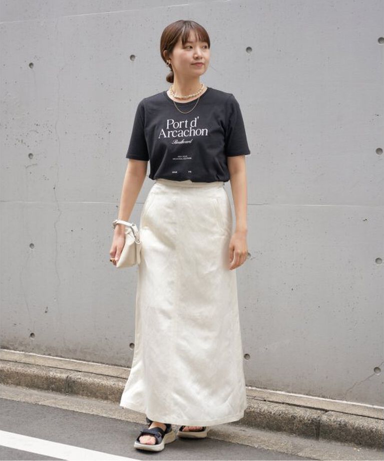 IENA「ロゴTシャツ」|Tシャツ・カットソー|