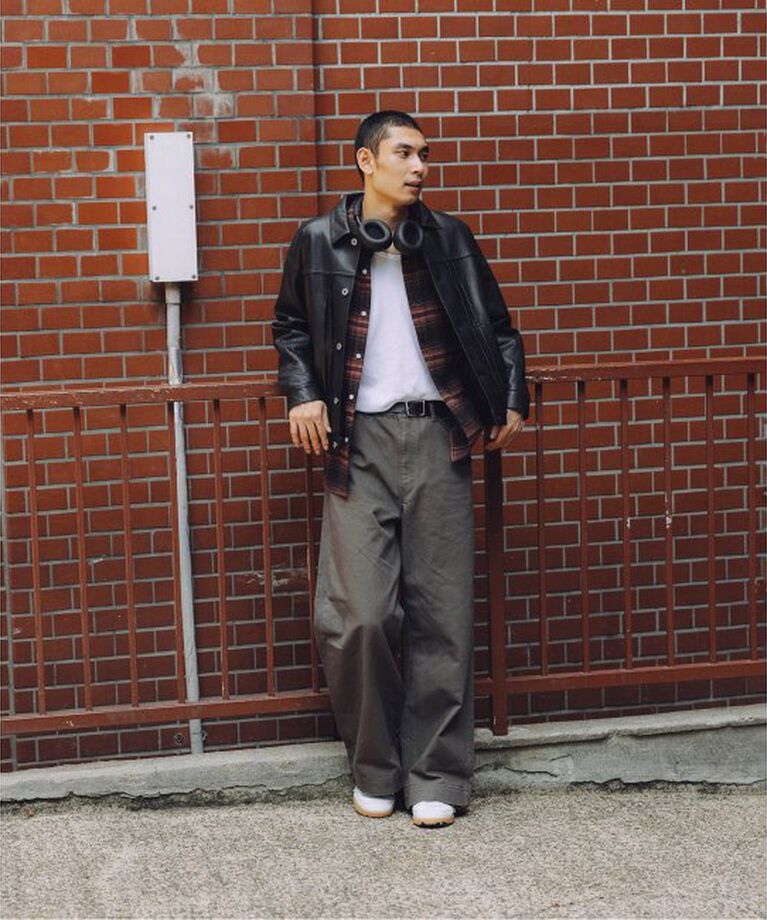 JOURNAL STANDARD「NZ ラムレザー トラッカージャケット」|ライダースジャケット|