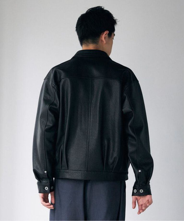JOURNAL STANDARD「NZ ラムレザー トラッカージャケット」|ライダースジャケット|