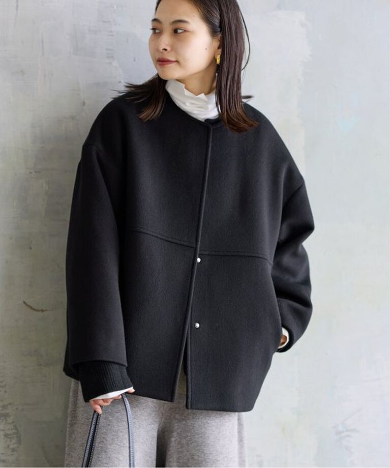 JOURNAL STANDARD「《追加2》スーパー140ビーバーノーカラーショートコート」|その他|