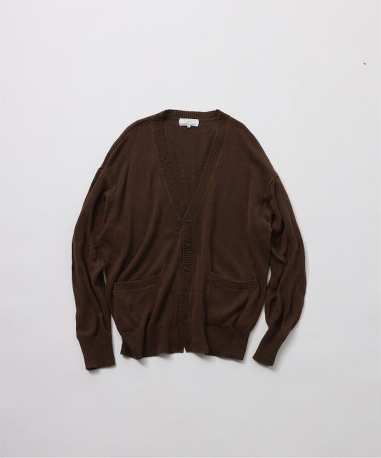 JOURNAL STANDARD「【FOLL / フォル】silk twisted cardigan」|カーディガン|ブラウン