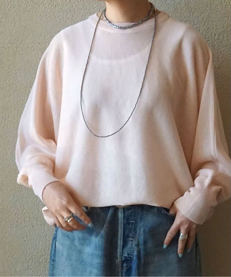 journal standard luxe「HGテンジク ドルマンプルオーバー」|ニット・セーター|ピンク B