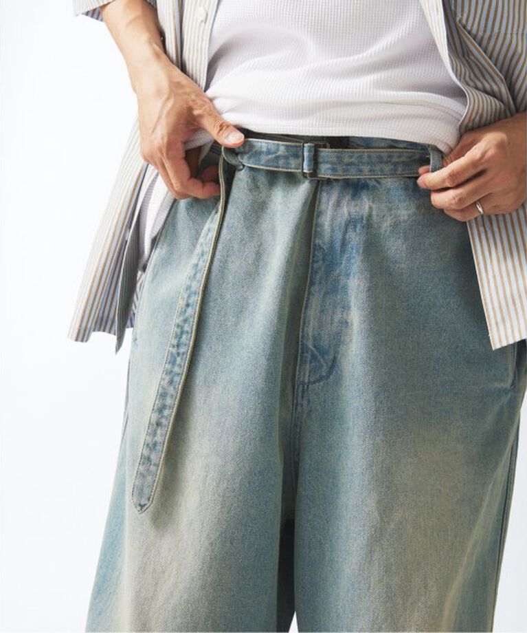 JOURNAL STANDARD relume「10オンス ベルテッド デニム スノー パンツ」|デニム|
