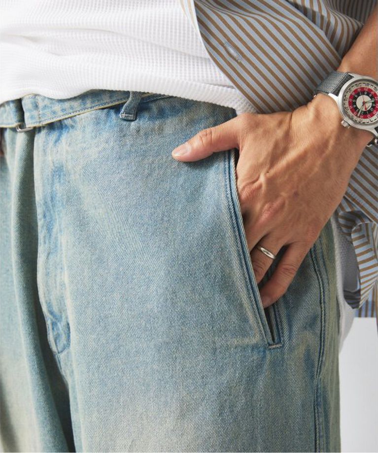JOURNAL STANDARD relume「10オンス ベルテッド デニム スノー パンツ」|デニム|