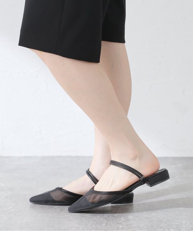  「ポインテッド2WAYストラップチュールミュール」|その他|
