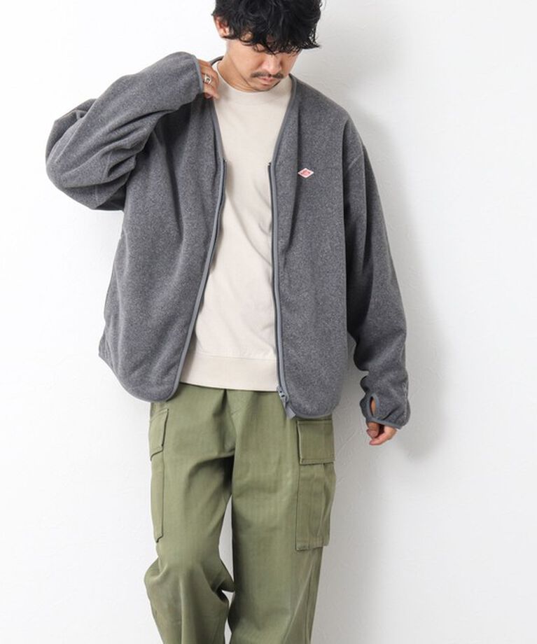 NOLLEY'S goodman「【DANTON/ダントン】ポーラテック フリースジップジャケット 24AW」|ブルゾン・スタジャン|