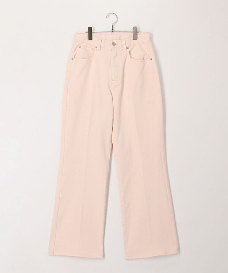 Rie Miller「【RM denim】センタープレスハイウエストデニム」|デニム|
