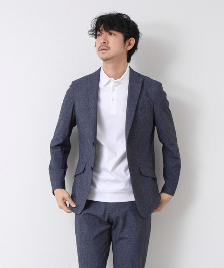 NOLLEY'S goodman「《ビジカジ対応》シルケットスムース ドレスポロ 25SS」|ポロシャツ|