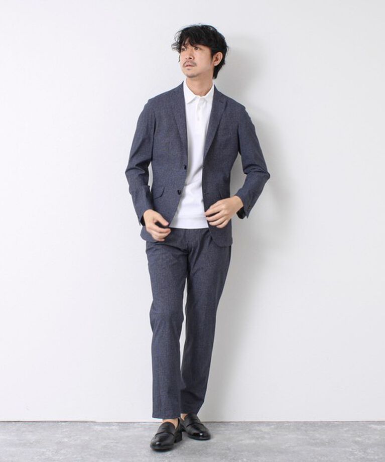 NOLLEY'S goodman「《ビジカジ対応》シルケットスムース ドレスポロ 25SS」|ポロシャツ|