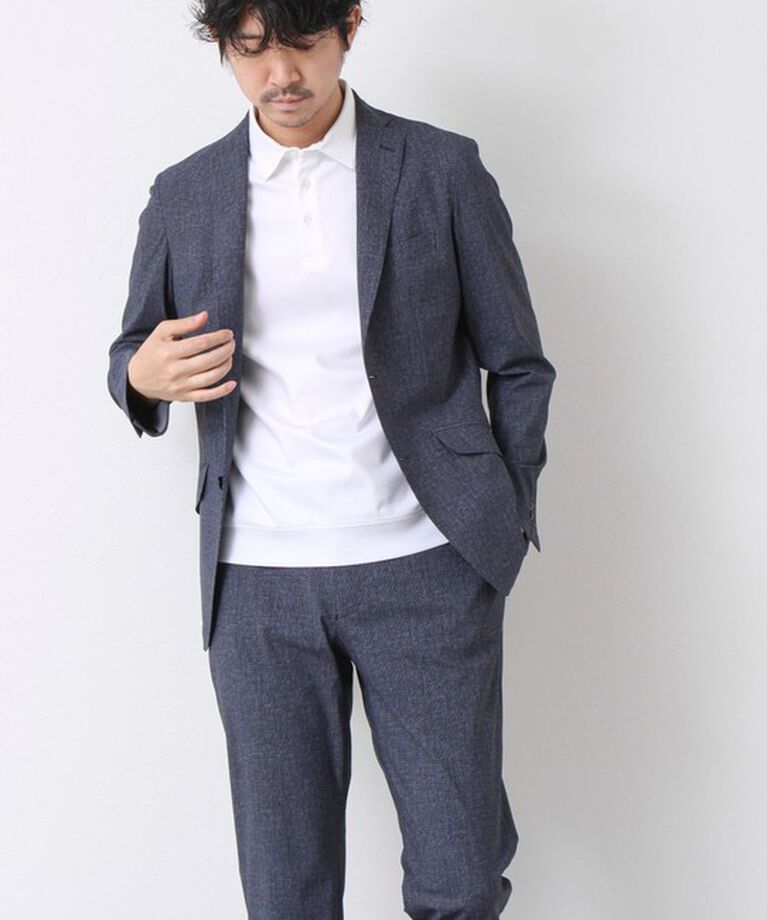 NOLLEY'S goodman「《ビジカジ対応》シルケットスムース ドレスポロ 25SS」|ポロシャツ|