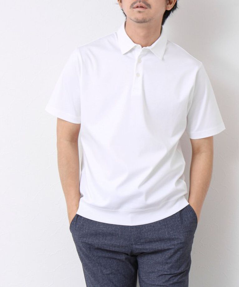 NOLLEY'S goodman「《ビジカジ対応》シルケットスムース ドレスポロ 25SS」|ポロシャツ|