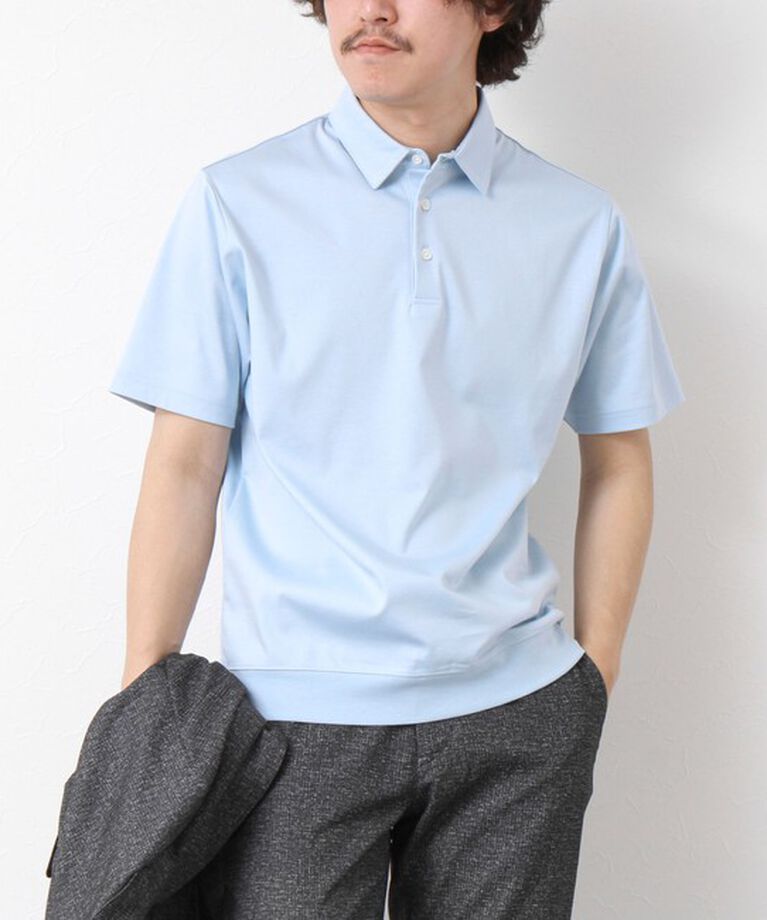NOLLEY'S goodman「《ビジカジ対応》シルケットスムース ドレスポロ 25SS」|ポロシャツ|