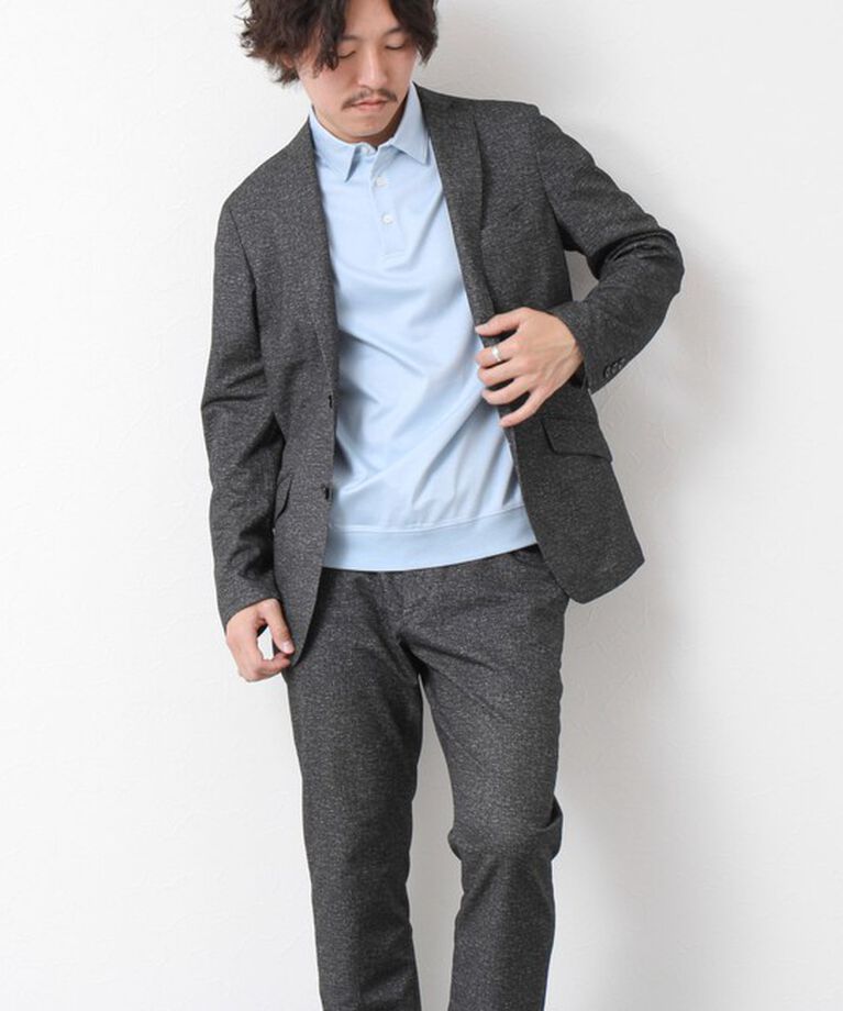 NOLLEY'S goodman「《ビジカジ対応》シルケットスムース ドレスポロ 25SS」|ポロシャツ|