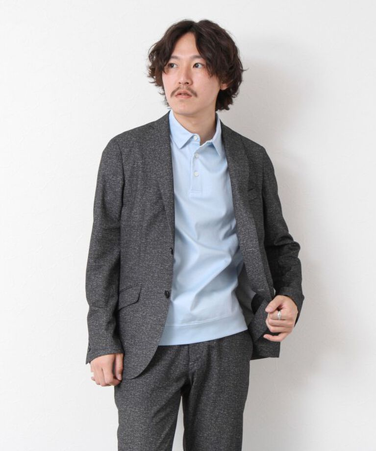 NOLLEY'S goodman「《ビジカジ対応》シルケットスムース ドレスポロ 25SS」|ポロシャツ|