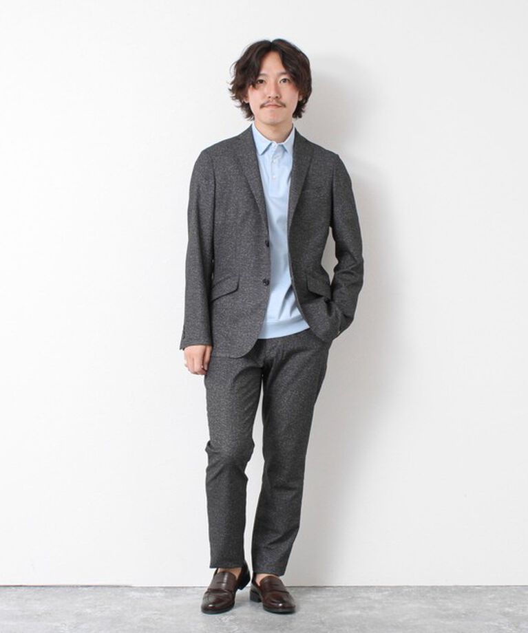 NOLLEY'S goodman「《ビジカジ対応》シルケットスムース ドレスポロ 25SS」|ポロシャツ|